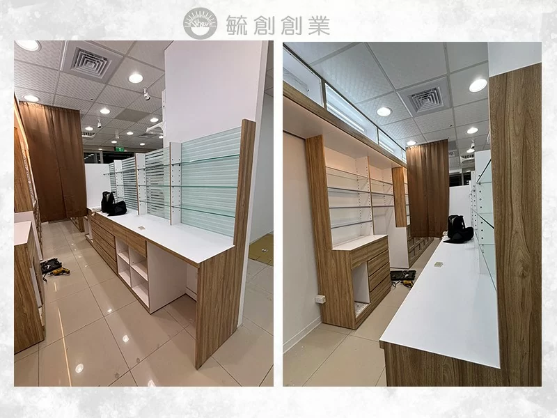 藥局裝潢展示架-桃園龜山藥局